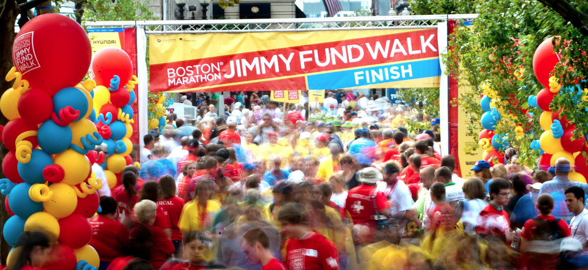 The Boston Marathon Jimmy Fund Walk
